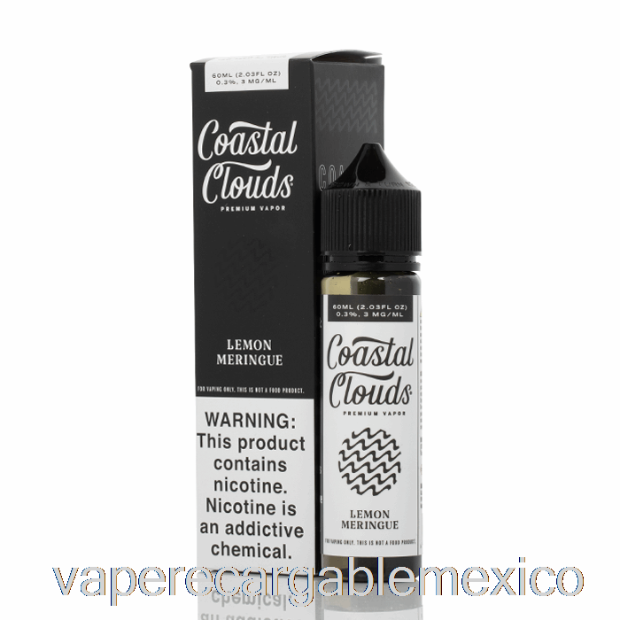 Merengue De Limón Vape Recargable - Nubes Costeras Co. - 60ml 3mg
